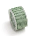 Minzgrüne 4mm unelastische geflochtene Baumwollschnur für DIY-Bastelarbeiten und Schmuck - Hellgrün