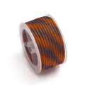 4mm orange-blaue nicht elastische handgedrehte Baumwollschnur für DIY-Bastelarbeiten - Orange Blau