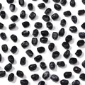 Perles acryliques marbrées noires irrégulières pour bijoux DIY et chaînes - 20 Pièces/Paquet / Noir