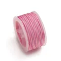 4 mm roze niet-elastische gevlochten katoenen koordspoel voor DIY-armbanden en kwastjes - 1 Rol (ongeveer 7m) / Roze