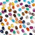 Perles en acrylique irrégulières imitation pierre pour la création de bijoux DIY uniques. - 20 Pièces/Paquet / Mélange Aléatoire