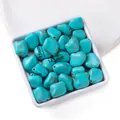 Irregular blue synthetic turquoise beads for jewelry with 17mm and 14.5mm dimensions - Irregular Stone Large / 22 Pieces/Pack (14.5x17mm)