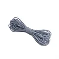 Cordón elástico gris de alta resistencia para coleteros hechos a mano y DIY - 2.5mm / 2m / Gris Azulado