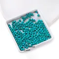 Perles rondes en turquoise synthétique de 4,5mm pour la fabrication de bijoux DIY - Petit Style Rond (AC4690)
