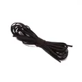 Langlebiges 3mm hochelastisches flaches Haargummiseil in Dunkelbraun für DIY Haarschmuck - Dunkelbraun