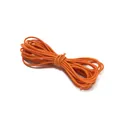 Cordino elastico esagonale arancione ad alta elasticità per elastici capelli fai-da-te - Arancione