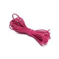 Fascio di cordoncino elastico rosa ad alta elasticità per accessori per capelli DIY - Rosso rosa