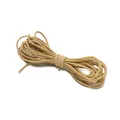 Cordino elastico beige di alta qualità per accessori capelli fai da te e artigianato. - Giallo