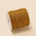 Fil de jade tressé doré de 1,5 mm sur bobine pour bijoux DIY, longueur de 10 mètres. - 1mm/260m environ 173g / Or