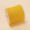 Bobine de fil de jade jaune 1,5 mm non élastique pour perlage et tressage de bijoux DIY - 1mm/260m environ 173g / Jaune