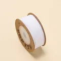 1mm wit katoenen koord voor DIY halsketting en armband weven op spoel - Wit