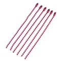 Magenta 10cm/12cm Metall-Kugelkettchen für die DIY-Schmuckherstellung und Anhänger - 10 Stück/Packung (95mm) / Fuchsia