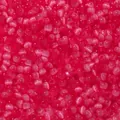 Detailed macro view of vibrant pink 4mm glass cat-eye beads for DIY jewelry making and crafts - 4mm (50 Pieces Pack) / Dark Rose Red