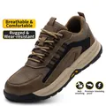 Brown 10KV insulated safety work shoe with anti-smash and puncture-proof features - 37 / Anti-Smashing Puncture-Resistant 10KV Insulated (385) / Brown