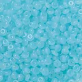 Perles en verre abaque bleu clair translucide, rondelles en vrac pour bijoux DIY - 50 Pièces/Paquet (3x6.5mm) / Faux Jade Bleu Clair