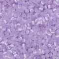 Small 4mm lavender purple cat eye glass seed beads for DIY jewelry making and crafts - Light Purple