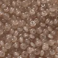 Taupe grayish glass imitation jade abacus beads for DIY jewelry making accessories and necklaces - 50 Pieces (3x6mm) / Light Coffee