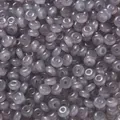 Light purple lavender glass abacus beads for DIY jewelry making and craft projects - 50 Pieces (3x6mm) / Purple Grey