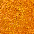 Perles en verre facettées orange ambre pour la fabrication de bijoux et l'artisanat - 50 Pièces/Paquet (3x6.5mm) / Orange Transparent