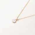 Elegante minimalistische Goldkette mit Buchstabe X Anhänger, 52 cm Länge für Damen Schmuck - Buchstabe X