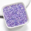 Perline di vetro da 2mm viola e lavanda miste per la creazione di gioielli fai da te - 10g (circa 1060 pezzi) / Serie Viola