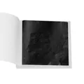 Hojas de imitación de pan de oro negro cuadradas 9x9cm para manicura y manualidades DIY - Cuadrado / Pack de 100 / Negro