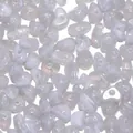 Light purple marbled acrylic beads in irregular crushed stone shape for DIY jewelry - Pack of 50 (Approx. 5-8mm) / Light Gray