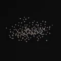 Iridescent transparent mini bubble beads for DIY resin jewelry making and filling crafts - 5g / 0.8-1.0mm / White