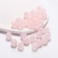 Perle di zucca in acrilico rosa iridescente per creazione di gioielli e accessori - Perlina Zucca Cangiante / 20 Pezzi/Confezione / Rosa