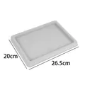 Professional grey velvet beading tool tray for jewelry display and storage, 26.5x20cm - Loose Bead Tray / 20x26.5cm / Gray