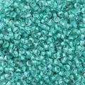 Perles de rocaille en verre bleu sarcelle de 2,5 mm pour bijoux DIY et artisanat - 300 Pièces/Pack (2.5mm) / Vert Lac