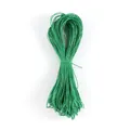 Professional 1mm green Taiwan wax cord for DIY jewelry braiding and handmade cord bracelets - 66 Meters/Pack / Grass Green
