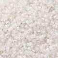 Perline di vetro bianco perlato da 2,5 mm per creazione gioielli e ricamo fai da te - 300 Pezzi/Confezione (2.5mm) / Bianco