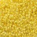 Perline di vetro giallo da 2,5mm per gioielli fai da te e accessori per punto croce - 300 Pezzi/Confezione (2.5mm) / Giallo