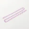 Elegante transparante paarse acryl ketting 50cm voor DIY telefoonriem en tas accessoires - 50cm / Paars