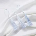 Elegante ciondolo a nappa azzurro per gioielli fai-da-te e accessori per segnalibri - Sfumatura blu