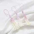 Nappe sfumate viola e gialle tinte a mano per gioielli fai-da-te e segnalibri - Rosa Giallo Chiaro