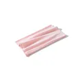 Soft pink 100% merino wool neck warmer featuring a thin seamless knit design for women - Sakura Pink