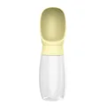 Bouteille d'eau portable étanche pour petits chiens et chats en variante jaune clair - 500ml / Jaune