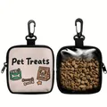Pochette à friandises pour animaux avec imprimé dessin animé et fenêtre transparente - Style Pet Treats