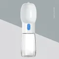 Draagbare drinkfles voor huisdieren waterdispenser in de kleur mat zilvergrijs - Waterfles / Zilvergrijs