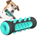 Jouet à mâcher pour chien en TPR durable pour le nettoyage des dents en bleu et noir. - Coque Noire Renforcée / Vert