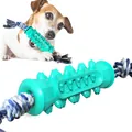 Duurzaam hondenkauwspeeltje met gevlochten touwen voor effectieve gebitsreiniging bij honden - Meerblauw