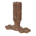 Duurzame bruine hondentandenborstel kauwspeeltje voor gebitsreiniging van huisdieren - M: 126mm*125mm / Chocolade