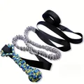 Ensemble de jouets de traction pour chien avec corde élastique et balle tressée - Ensemble