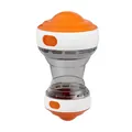 Jouet distributeur de friandises orange et blanc pour chiens et chats design culbuto - Orange