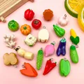Collection of colorful vegetable charms for DIY jewelry making - 20 Resin Vegetable Styles (SN1408) / 20 Pieces Set