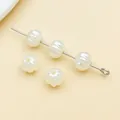 Premium off-white ABS imitation pearl pumpkin shaped spacer beads for DIY jewelry crafts - Lantern Bead (25786) / 1 Piece (7x7mm)