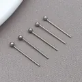 High-quality stainless steel ball head pins for handmade DIY jewelry making accessories - Round Head Pins (T2673)
