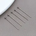 Professional silver stainless steel ball head pins for DIY jewelry making and beading - Round Head Pins (T2676)